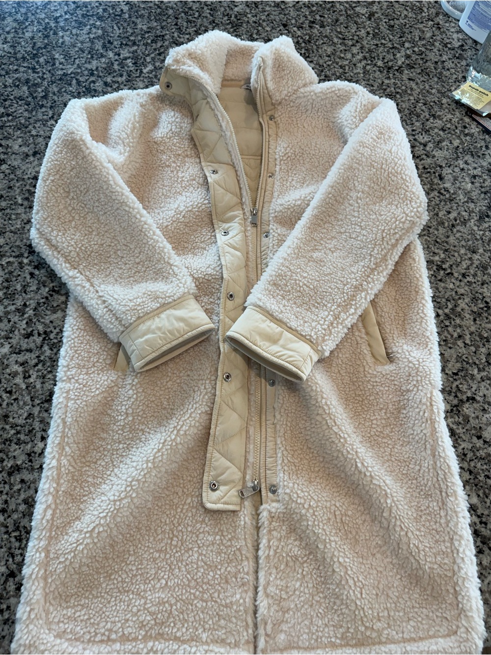 Athleta cozy sherpa coat